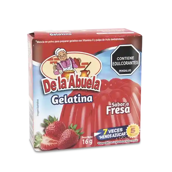 De la Abuela Gelatina Cereza Canasta Básica