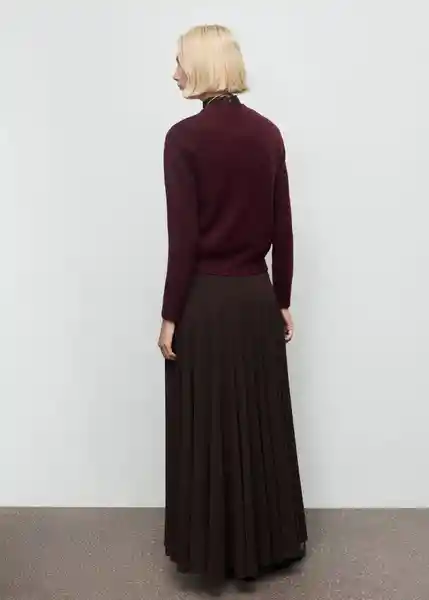 Saco Jersey Seedsun Granate Talla XS Mujer Mango