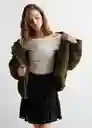 Abrigo Deer Verde Pastel Talla 20 Mango Girl Mango