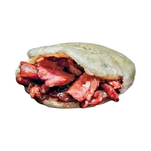 Arepa con Costilla Ahumada