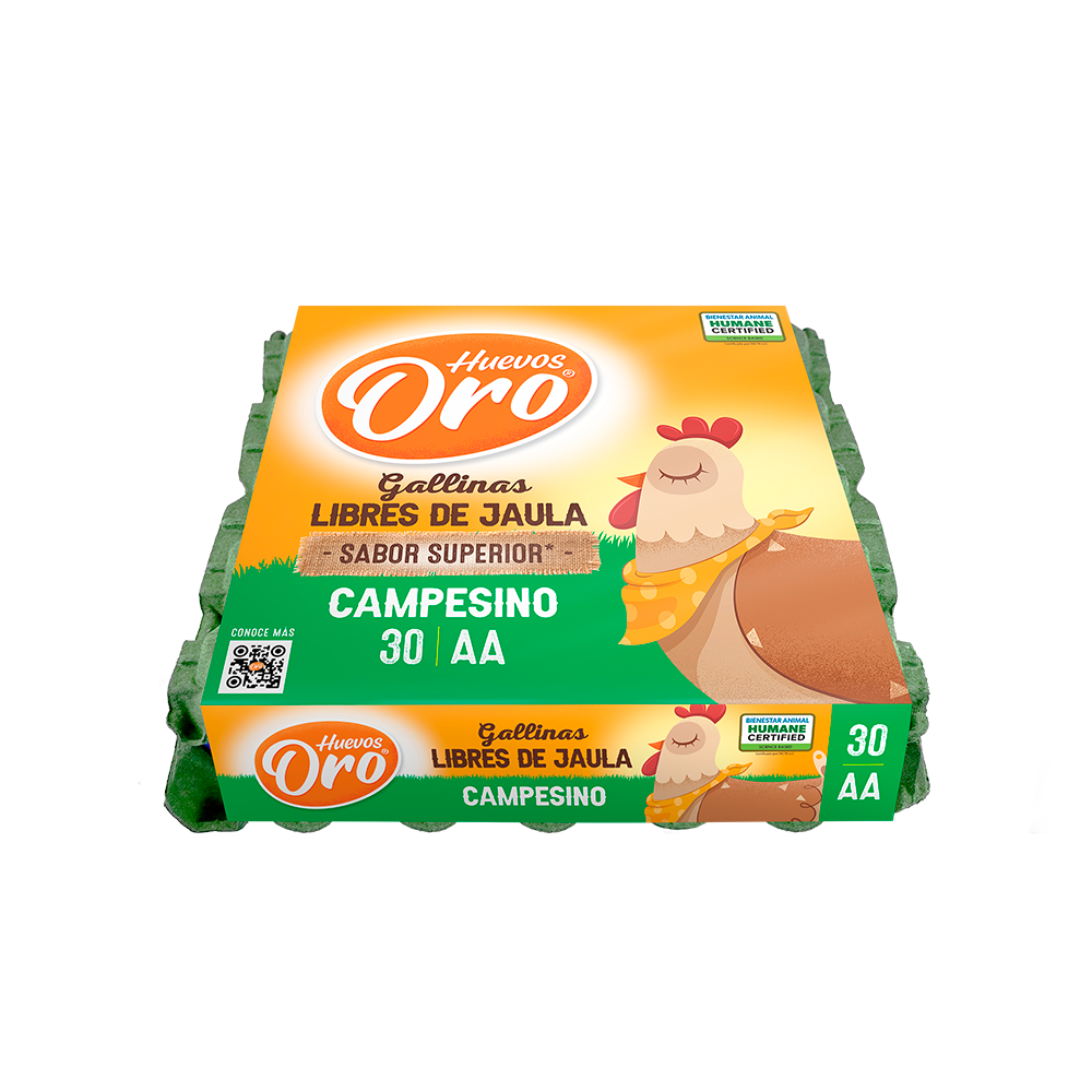 Huevos Oro Campesino AA 30 und