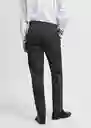 Pantalón Milan Verde Talla 36 Hombre Mango