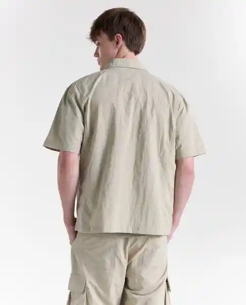 Camisa Hombre Caqui Talla XL 819G006_CAQ150513 Americanino