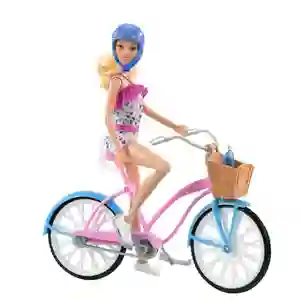 Barbie Muñeca Bicicleta Con Muñeca