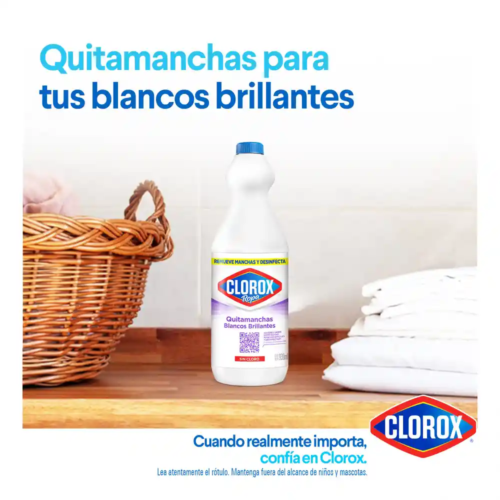 Clorox Quitamanchas Blancos Brillantes