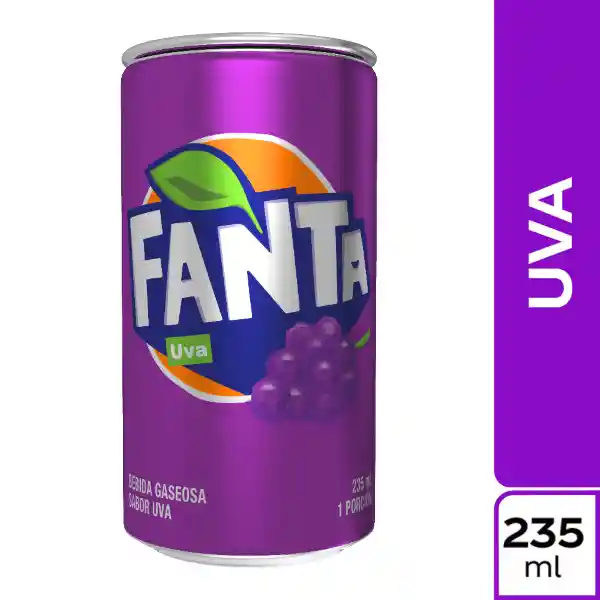 Gaseosa Fanta Mora Azul 235ml