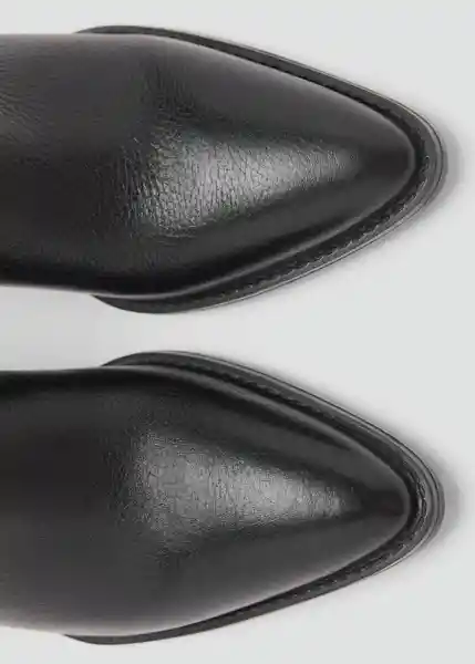 Botines Aris Negro Talla 38 Mujer Mango