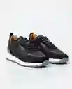 Tenis Runner Refined Negro Sombrío Ultra Oscuro 38 Chevignon