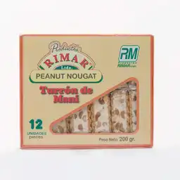 Rimar Turrón de Maní