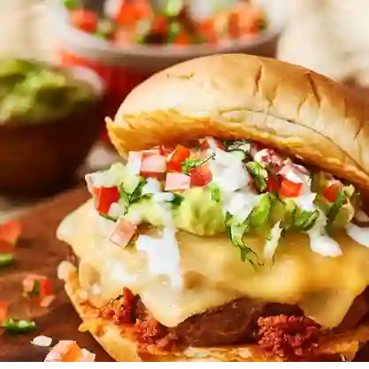 Hamburguesa Mexicana