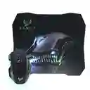 Jal Tech Set Mouse Pad Gamer