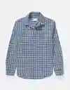 Camisa Hombre Azul Talla: SMALL 2722453 American Eagle