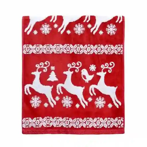 Kamuchy Toalla de Manos Rojo Reno 45 x 70 770700159540-7