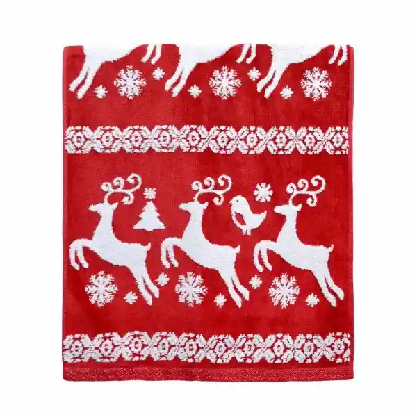 Kamuchy Toalla de Manos Rojo Reno 45 x 70 770700159540-7