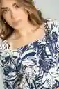 Blusa Nichols Color Azul Oscuro Talla XS Ragged