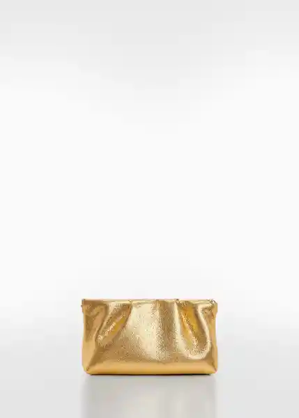 Bolso P Feria Oro Talla 99 Mujer Mango