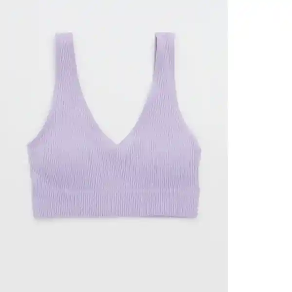 Bralette Morado Talla: SMALL American Eagle