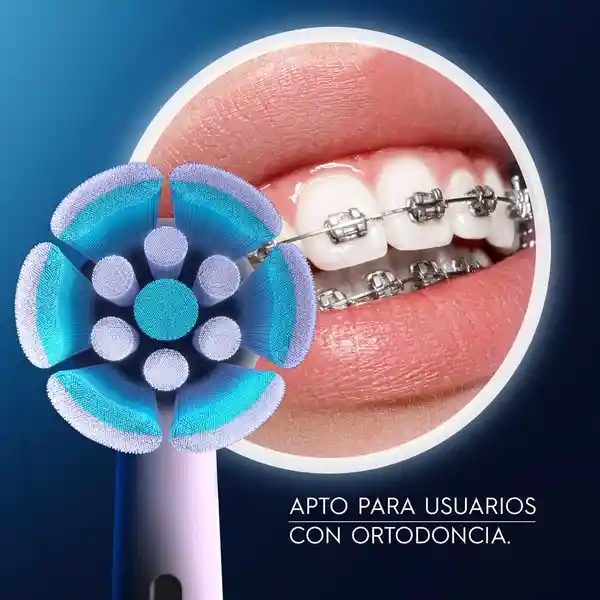 Oral-B iO Ultimate Care Cabezal Redondo de Repuesto para Cepillo Eléctrico 2 Unidades