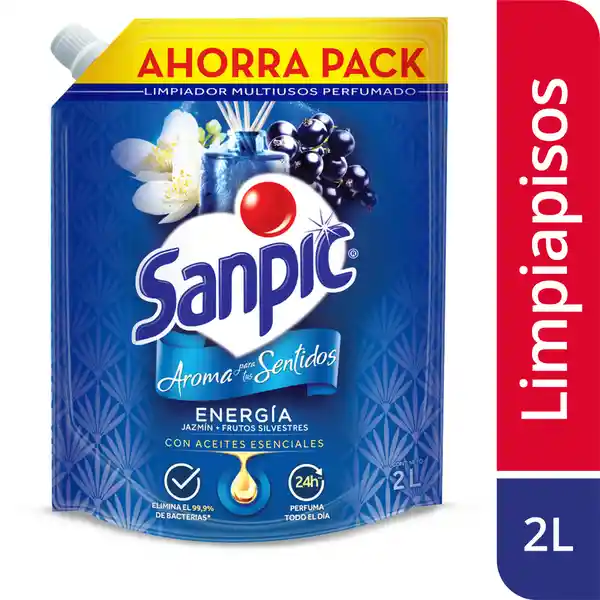 Sanpic Limpiador Multiusos Energía Jazmín y Frutos Silvestres