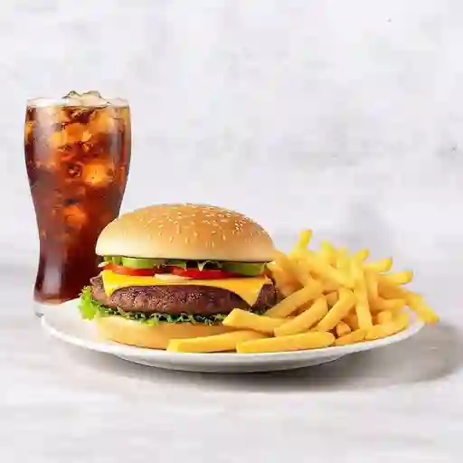 Combo Hamburguesa Sencilla