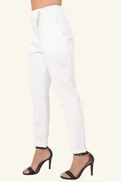 Pantalón Zafiro Color Blanco Crudo Talla 12 Ragged