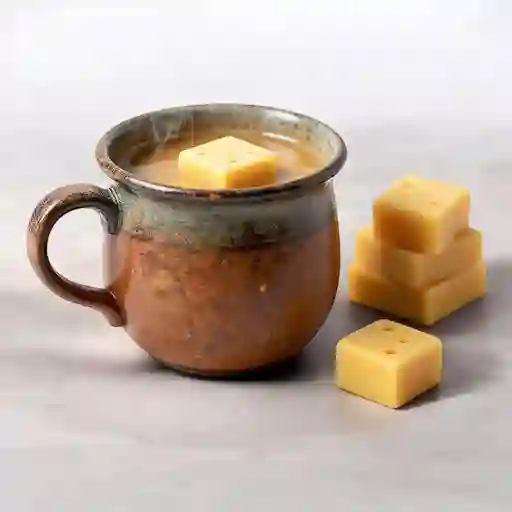 Aguapanela con queso