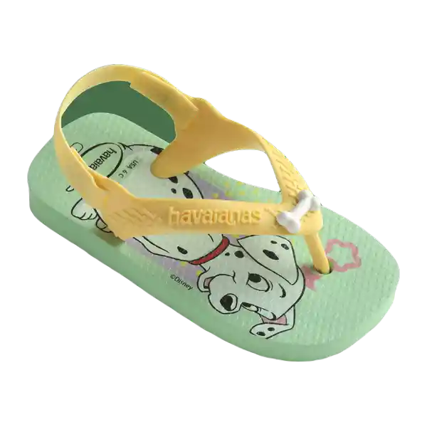 Sandalias Baby Disney Verde Jardín Talla 18 4137007 Havaianas