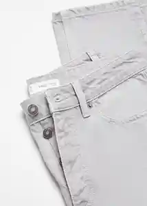 Pantalón Regfitg Gris Talla 18 Teen Niños Mango