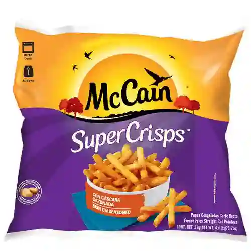 McCain Papas con Cáscara Sazonada Congeladas