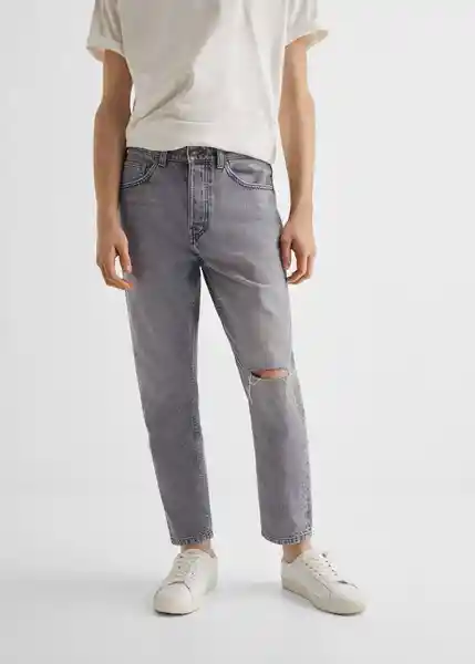 Pantalón Jean Tapfitbr Tejano Gris Talla 19 Mango Teen Boy Mango