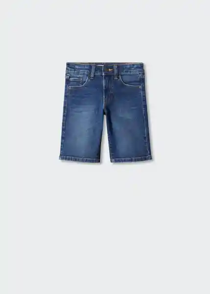 Bermuda John Tejano Oscuro Talla 10 Niños Mango