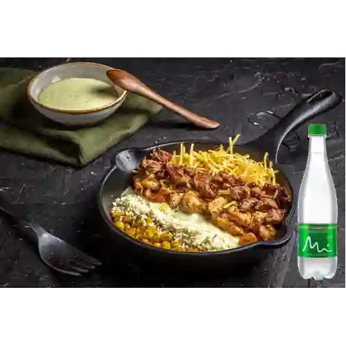 Combo Mazorcada Mixta + Manantial con Gas 600ML