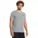 Under Armour Camiseta Seamless Grid Para Hombre Gris Talla SM