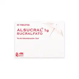 Alsucral Sucralfato  (1 g)