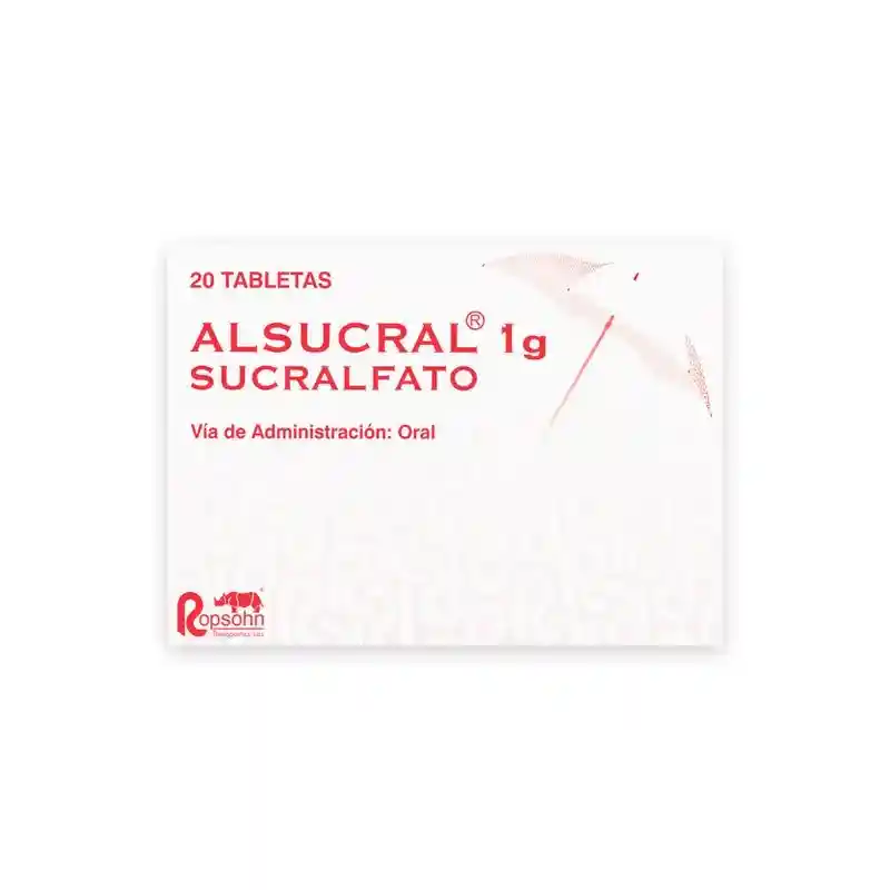 Alsucral Sucralfato  (1 g)