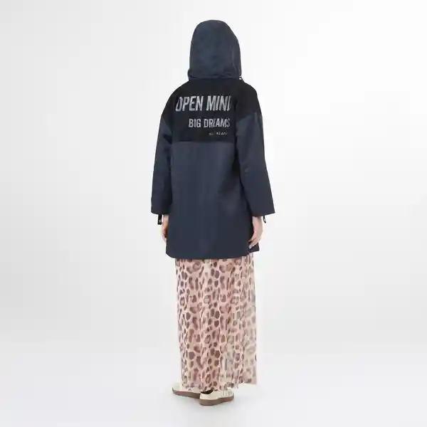 Chaqueta Cuello Alto Manga Larga Negro Talla S 725439