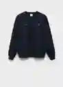 Buzo Sudadera Brooklyn Navy Talla M Hombre Mango