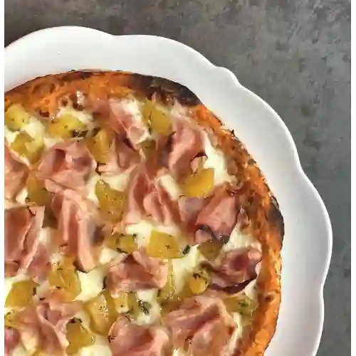 Pizza Jamón Piña