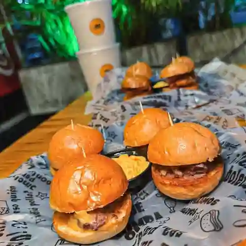 Mini Burgers X8 de Res