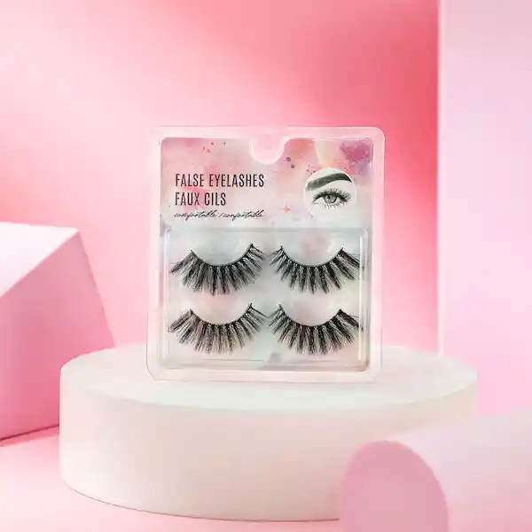 Miniso Pestañas Postizas 3D Par Starlight 09