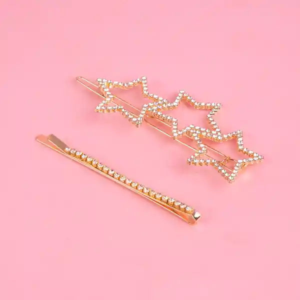 Set de Pinzas Para Cabello Serie Star Moon Miniso