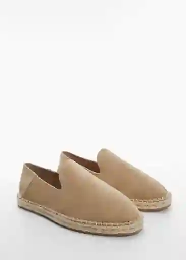 Sandalias Yute Arena Talla 39 Hombre Mango