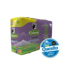 Combo Infaltable: Six Pack de Leche Uht Deslact. x 1 L + Quesito