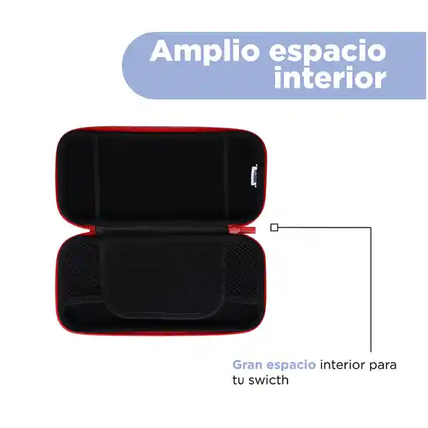 Estuche Para Consola de Juegos Switch Rojo Miniso