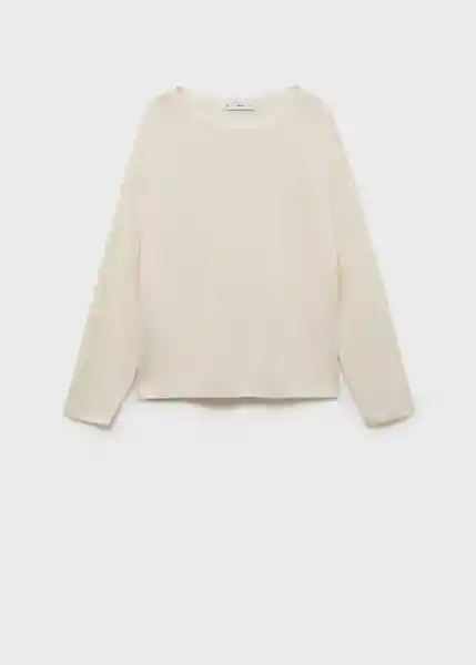 Jersey Solete Crudo Talla S Mujer Mango