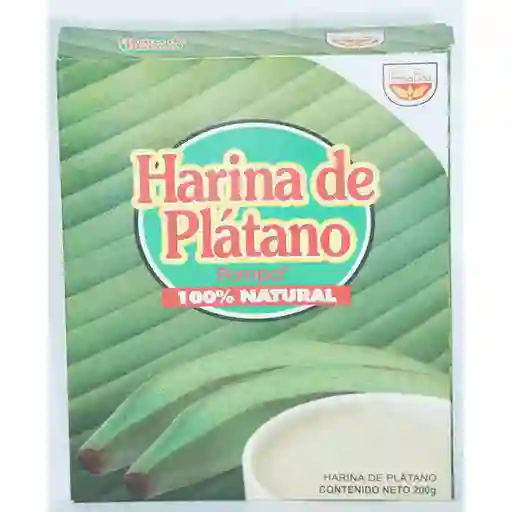 Pampa Harina de Plátano Natural Caja