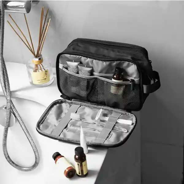 Bagsmart Neceser de Viaje Chamfer Negro