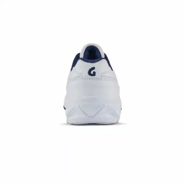 Los Gomosos Tenis Gomyschool New Unisex Blanco y Azul Talla 33