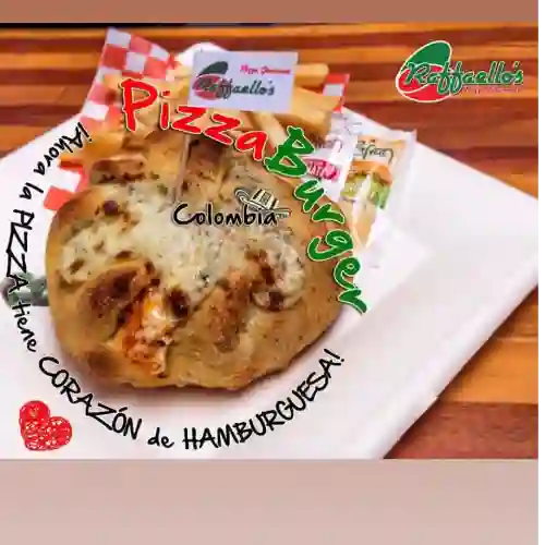 Pizzaburguer Pollo Bbq con Papas Criolla