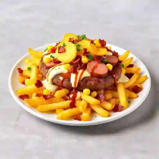 BURGER FRIES